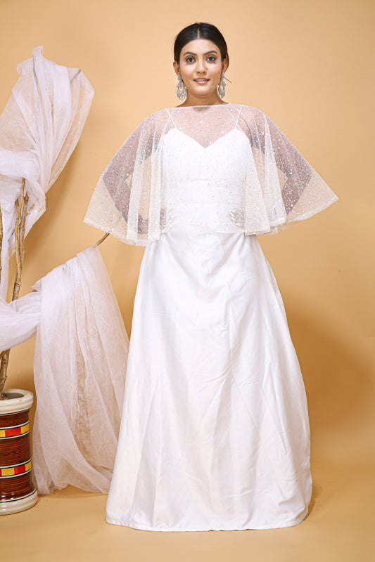 Wedding Cape, Wedding Dress Cape, Bridal Cape, Bridal Cloak, Beaded Bridal Top, Bridal Cover Up, Bridal Cape Veil, Alternative Veil