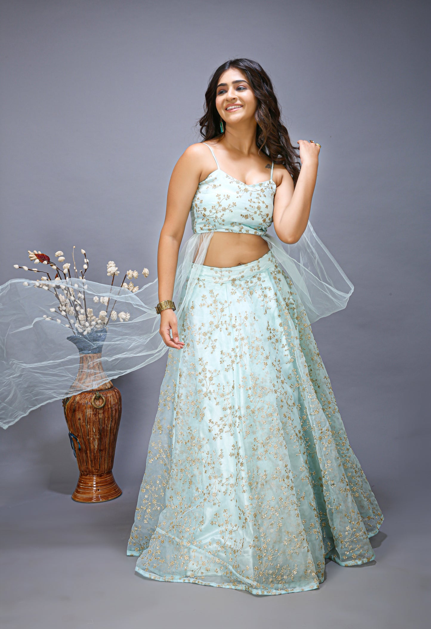 Beautiful Embroidered made lehenga choli with Sequence work