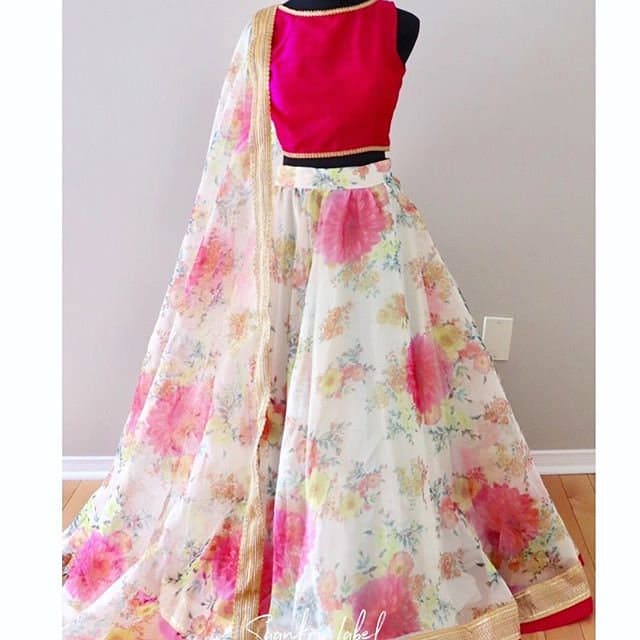 Pink Designer gown lengha lehenga Indian ethnic traditional wear Indian Suit Chania choli Party wear Pink dress Wedding wear Function 1