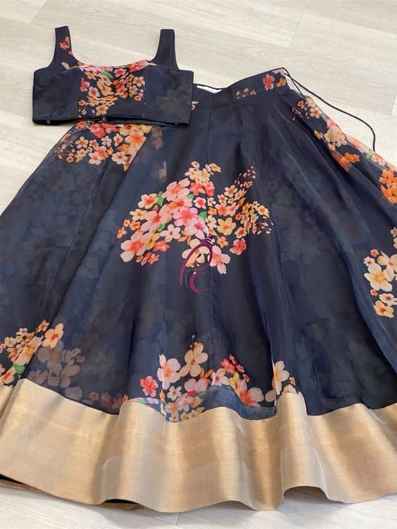 New Organza Silk Lehenga Choli Designer Lehenga Choli Wedding Lehenga Choli Indian Traditional wear Women Ethnic wear for Women Lehenga Suit