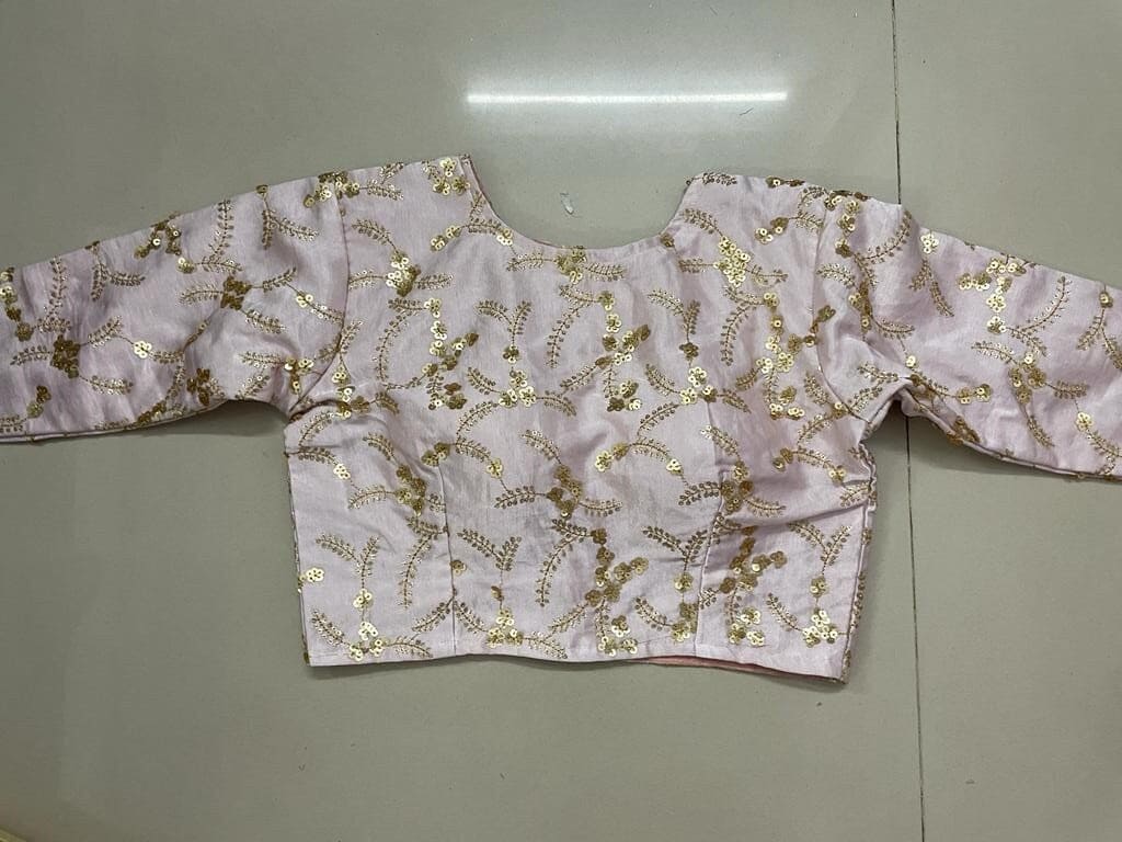 Pink Readymade saree blouse for women party wear blouses Fancy saree blouse Handwork Choli Blouse for lehenga Bollywood sari Crop top