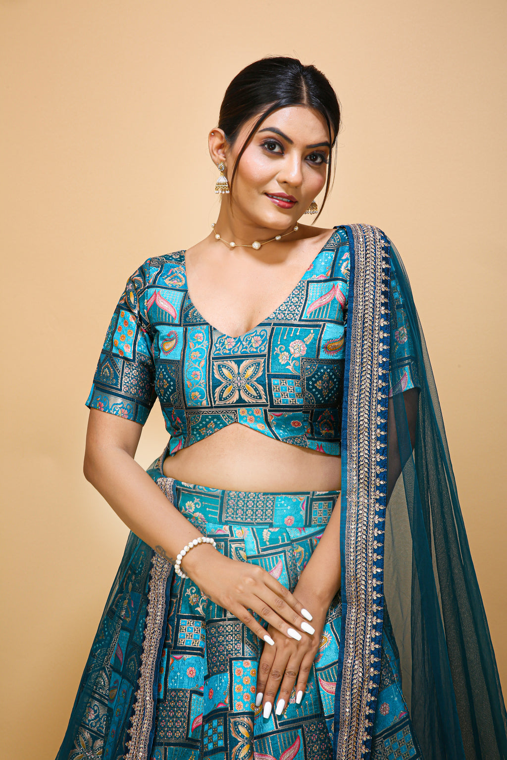 Pure Banarasi Brocade lehenga Choli