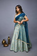 Banarasi Silk lehenga choli - right view