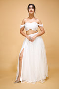 2 Piece Wedding Dress