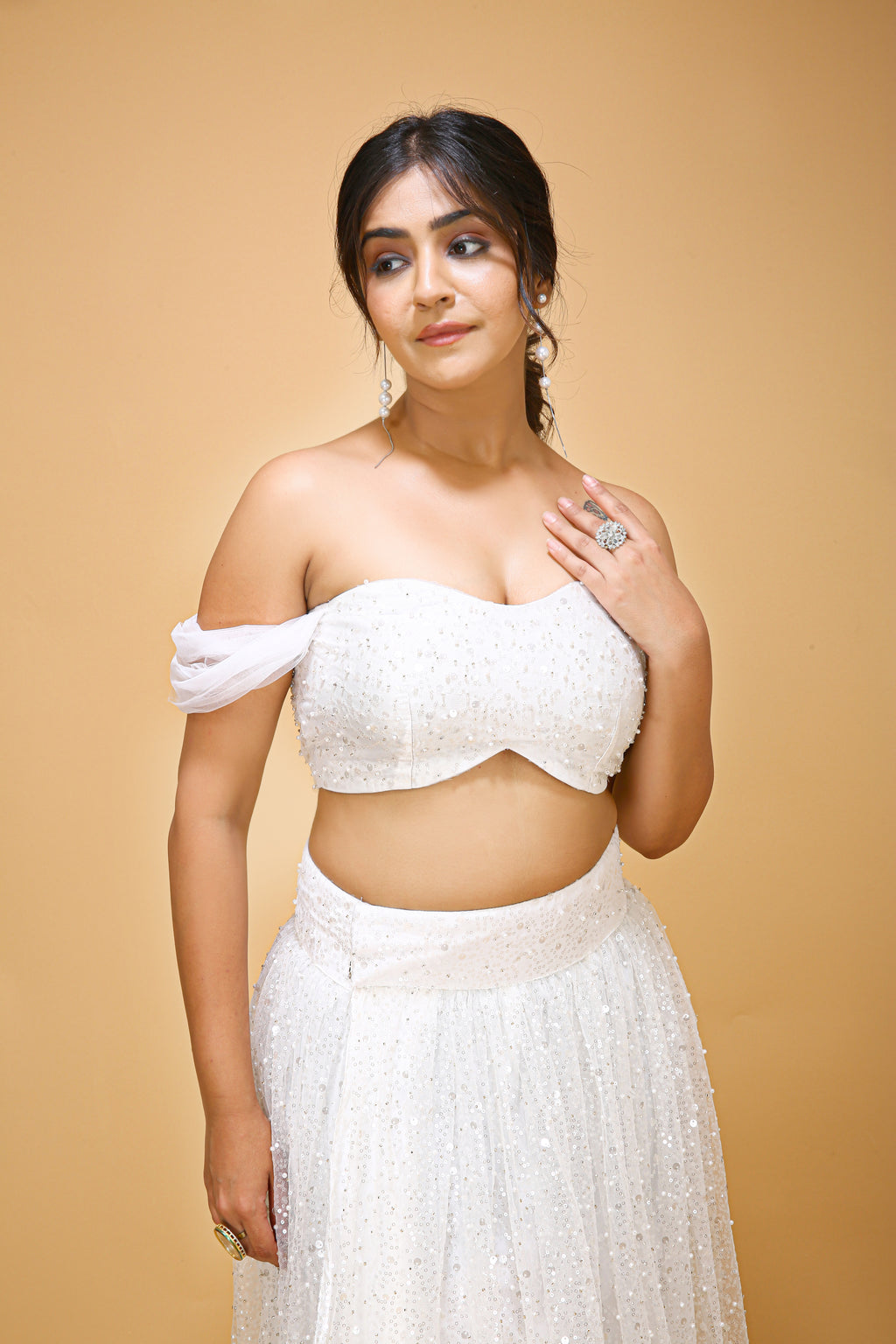 2 Piece Wedding Dress