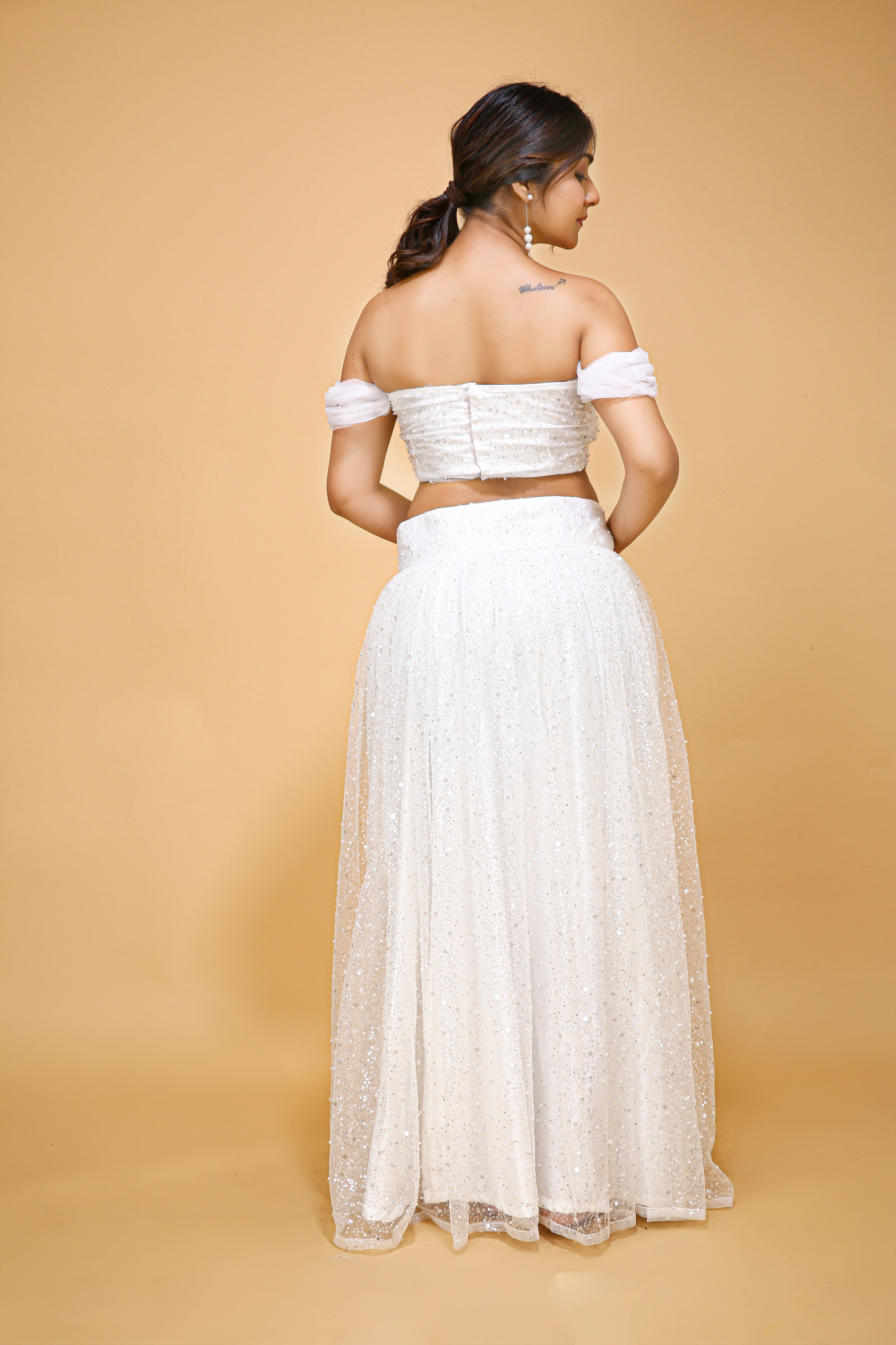 2 Piece Wedding Dress