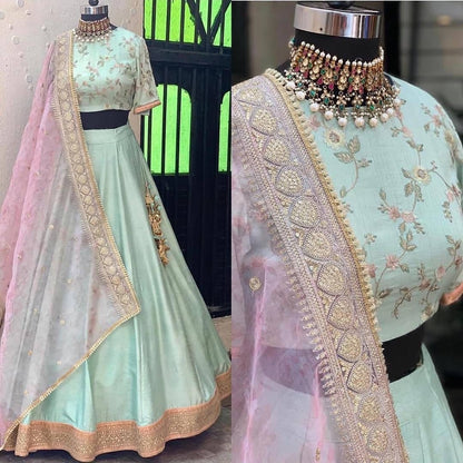 Indian Lehenga Designer Skirt lengha lehenga Indian dress banarasee lengha chania choli Party wear Wedding wear Indian ethnic pakistani suit