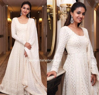 White designer gown lengha lehenga Indian ethnic traditional wear Indian Suit Chania choli Party wear White dress Wedding wear Function 2