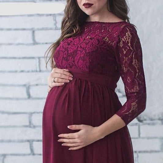 Maternity dress for Photoshoot Infinity dress Maternity Baby shower dress Rosewood dress Maternity dress Custom size dress for women 1