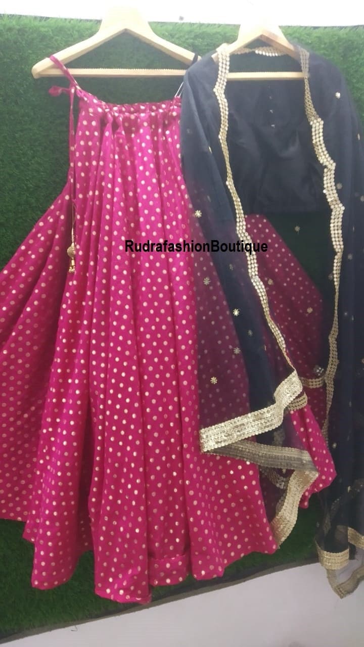 Pink lehenga choli Wedding wear chania choli Dedigner lenga choli for women exclusive party wear lengha indian traditional wear function 1
