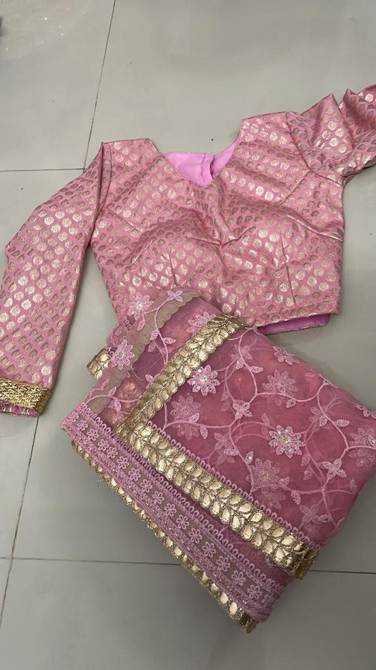 Pink lehenga choli Wedding wear chania choli Designer lenga choli for women exclusive party wear lengha indian traditional wear function 1