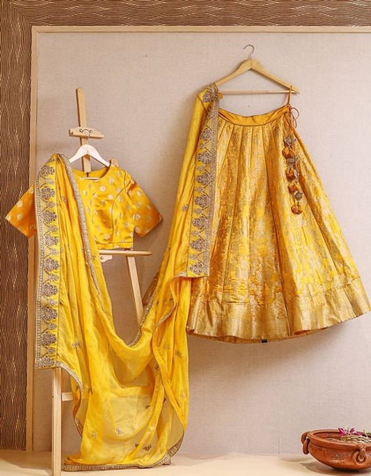 Beautiful yellow color Designer Lehenga Sequince lengha choli wedding Festival Ceremonial Bollywood lehnga Blouse for women gifts suit 2