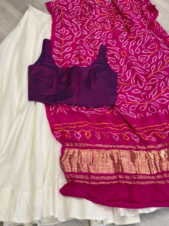 India Lehenga Designer Skirt Designer Lehenga Lengha Indian Dress Traditional Lehnga Banarasi Lehenga Bandhni Dupatta Brocade Chania choli 2