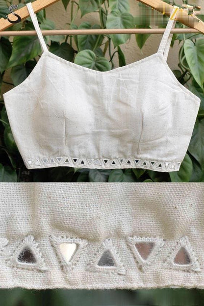 Readymade saree blouse for women party wear blouses Fancy saree blouse white Blouse Choli Blouse for lehenga Bollywood sari Crop top 1